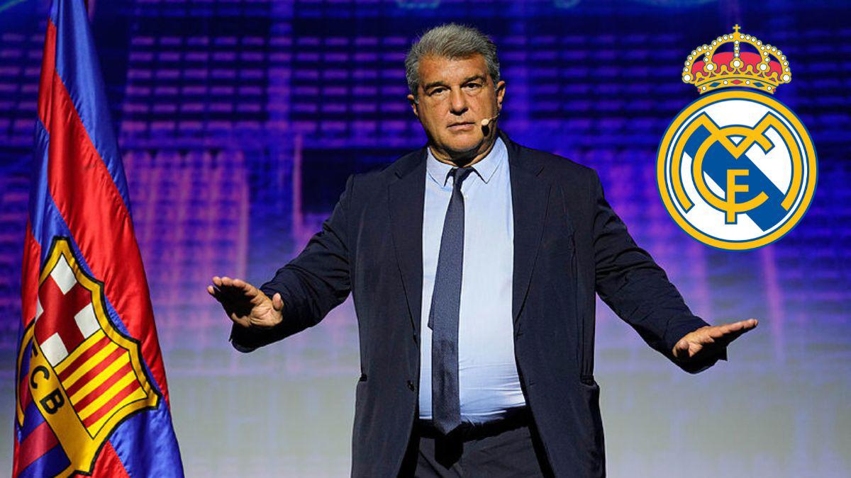 Joan Laporta lanza un duro mensaje a Florentino Pérez: “Tenemos mejor equipo que el Real Madrid”