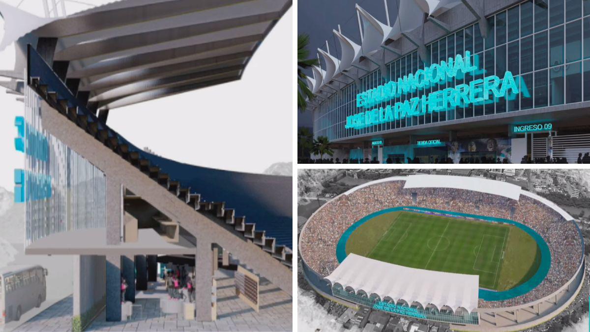 Fotos: Así luce el estadio Nacional Chelato Uclés con las primeras graderías instaladas ¿Cuándo estará listo?