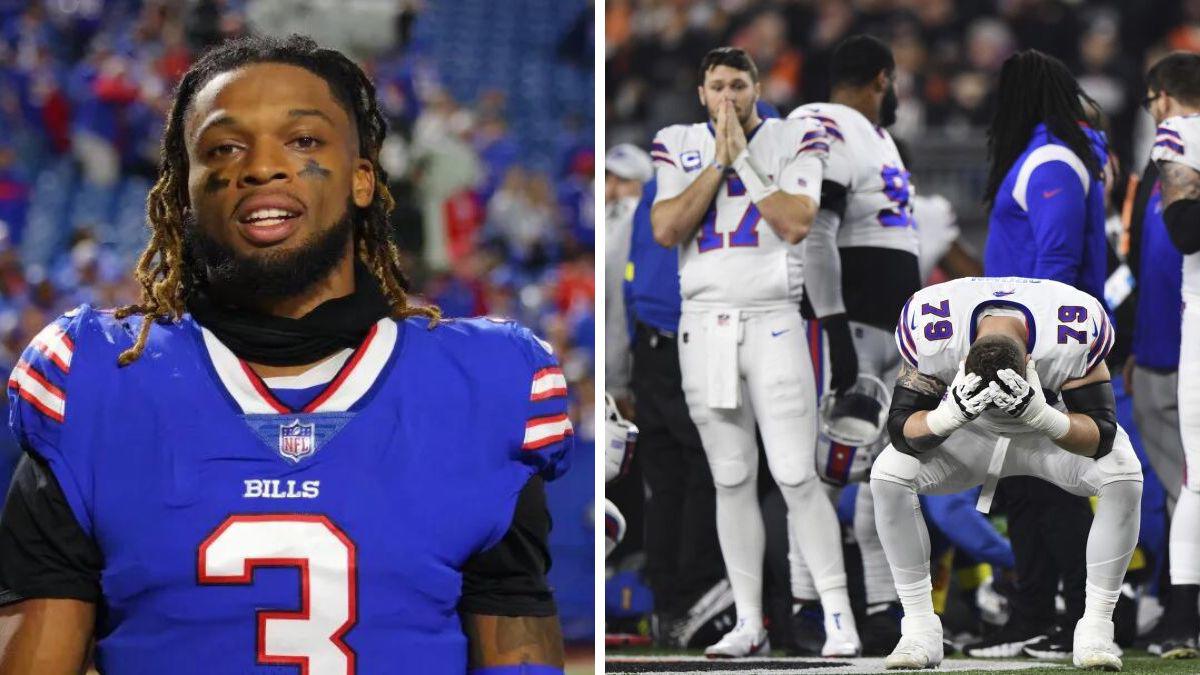 Damar Hamlin, jugador de NFL,  se pronuncia después de haber sufrido un ataque cardíaco