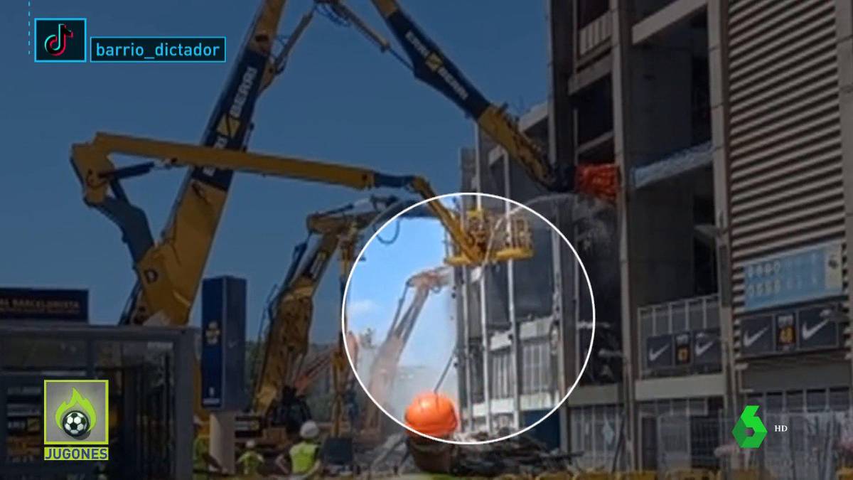 Las impactantes fotos del Camp Nou demolido: Así marcha la remodelación del estadio de Barcelona; “Es muy triste”