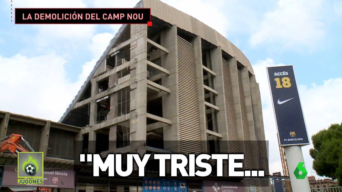 Las impactantes fotos del Camp Nou demolido: Así marcha la remodelación del estadio de Barcelona; “Es muy triste”