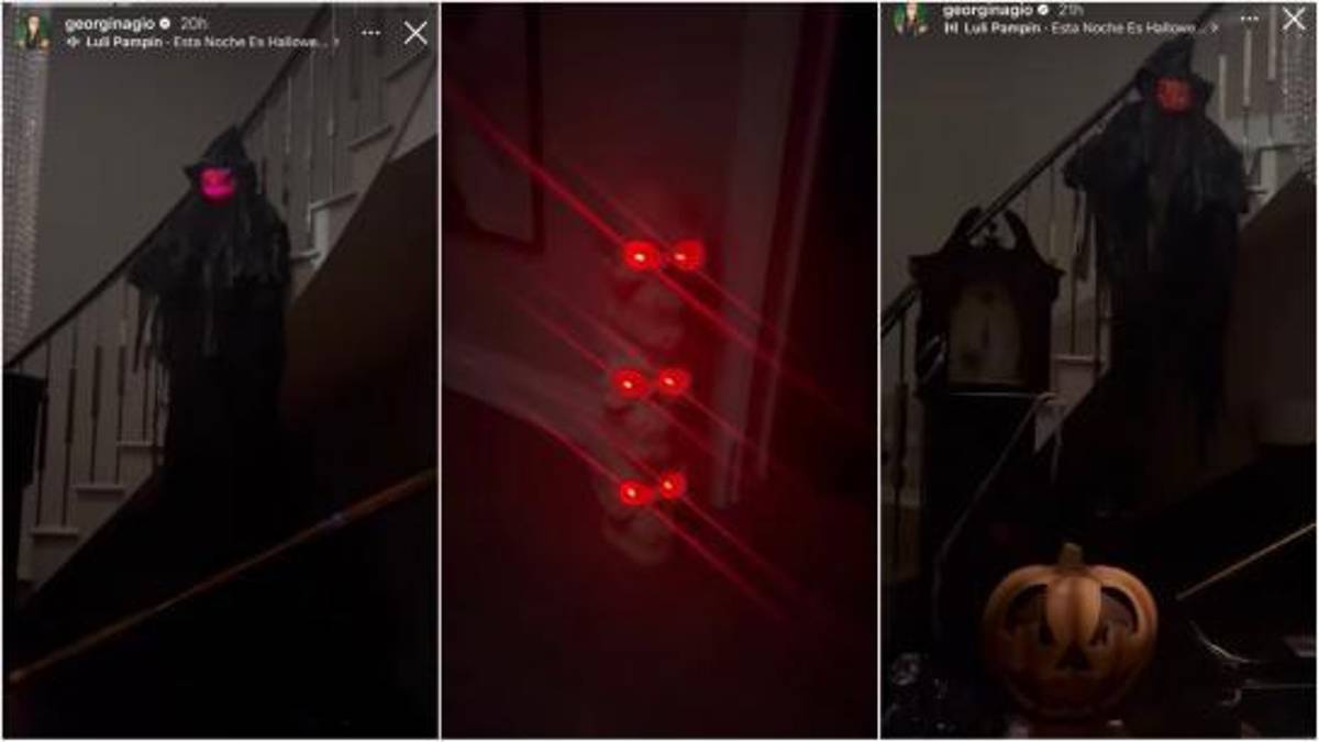 Brujas, fantasmas y calaveras: así luce la mansión del terror de Cristiano Ronaldo para Halloween