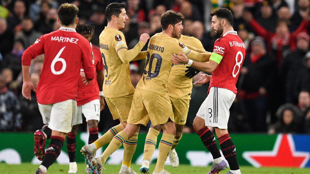 No se vio en tv: el ‘récord’ de Xavi, las caras largas de los jugadores del Barcelona y la soberbia celebración de Antony