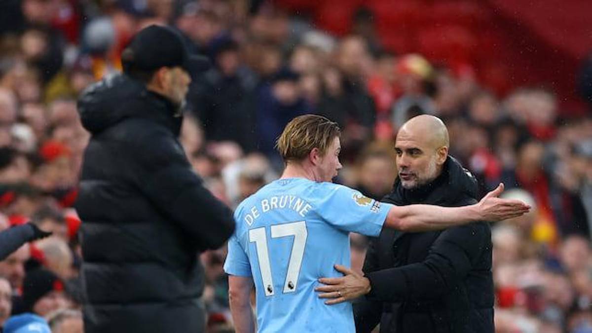 De Bruyne y su bronca en la banca con Pep Guardiola, la polémica en el Liverpool-Manchester City y Haaland no apareció