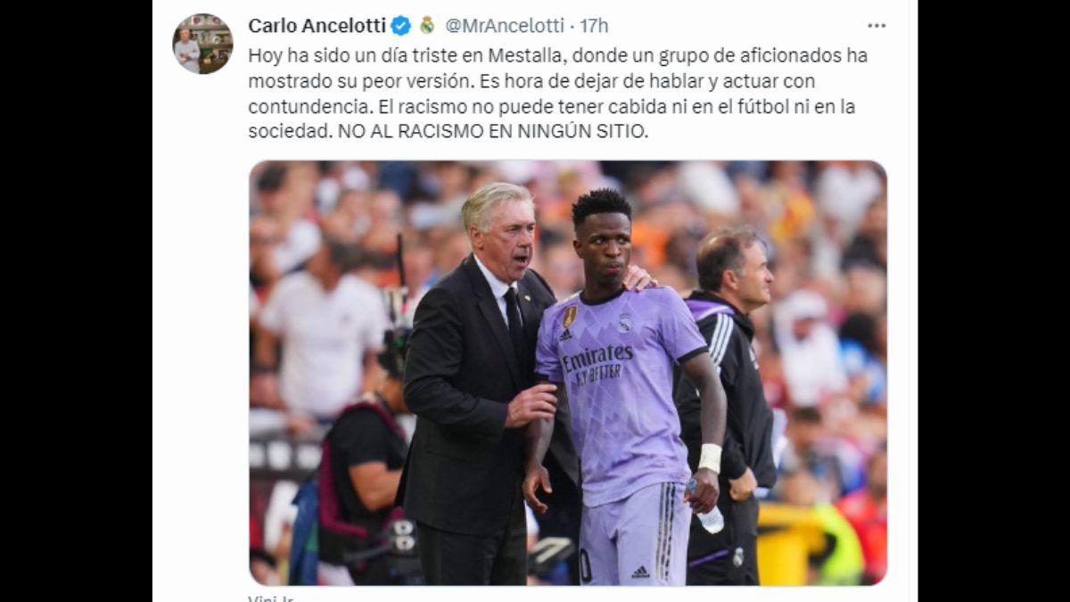 Vinicius recibe mensajes de apoyo tras ataques racistas en Mestalla: Ronaldo, Mbappé y otros futbolistas se solidarizan