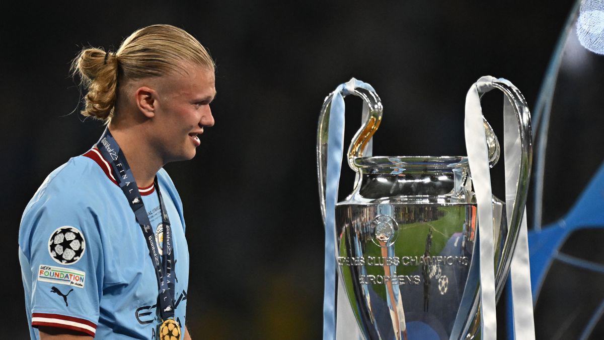 Erling Haaland suma otra Bota de Oro: así quedó la tabla de goleadores de la UEFA Champions League