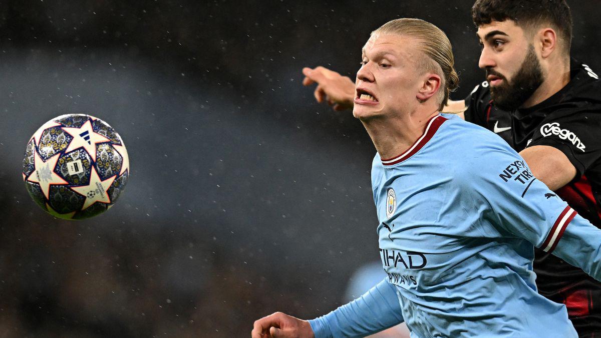 Erling Haaland se ‘desnudó’ en el Etihad, la burla de Guardiola al noruego y los récords que rompió en la Champions League