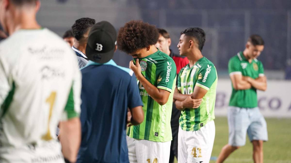 ¡Llanto, dolor y tristeza en Marathón! Así festejó Motagua su copa 20 de Liga Nacional