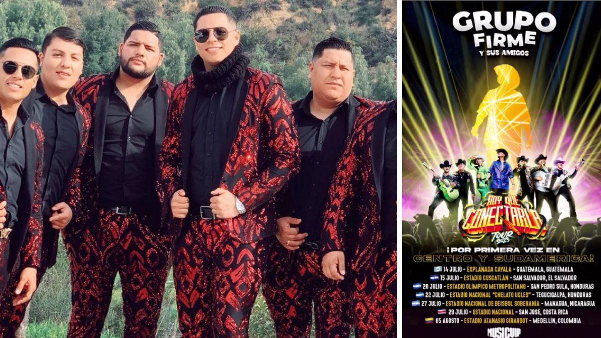 Famoso Grupo Firme confirma concierto en el estadio Nacional Chelato Uclés para el mes de julio