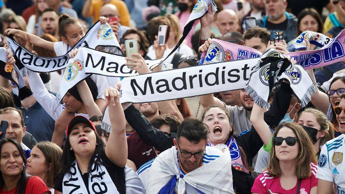 Espectacular fiesta: Real Madrid festejó en Cibeles con la afición su título 35 de la Liga de España