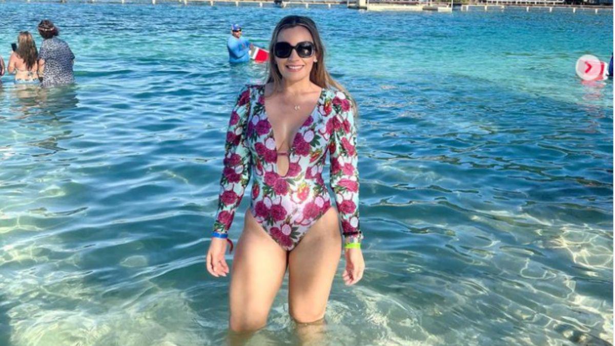 Virginia Varela deslumbra con su belleza y roba miradas en sus placenteras vacaciones en Roatán con Emilio Izaguirre