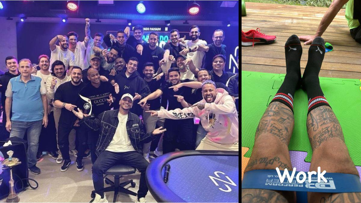 Manejando tanques de guerra, jugando póker y en despedidas de soltero: Así son las lujosas vacaciones de los futbolistas