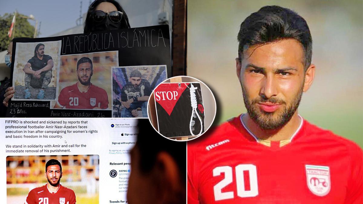 Irán condenó a otras tres personas a muerte y lo que ocurrió con el futbolista Amir Nasr-Azadani