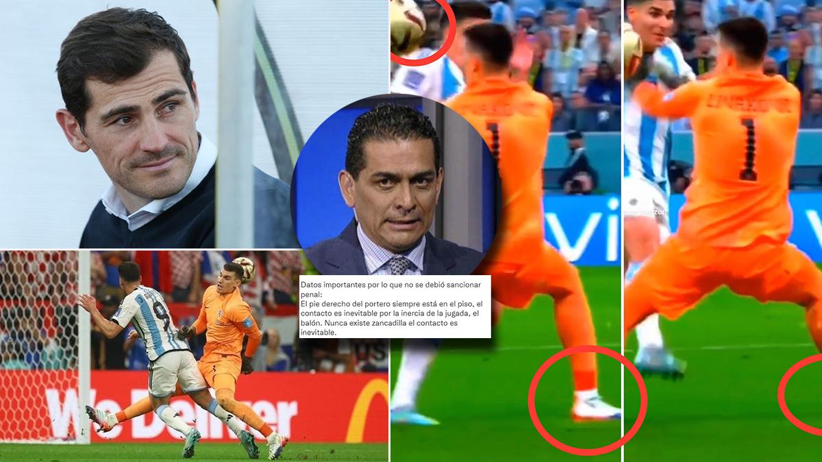 ¿Fue un errorazo? Felipe Ramos Rizo explica por qué no se debió pitar penal para Argentina ante Croacia y Casillas responde