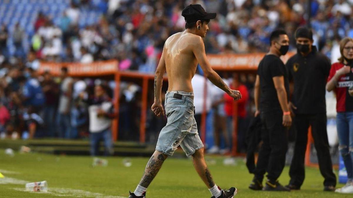 Identificados: los rostros de los agresores que provocaron una brutal pelea en el Querétaro-Atlas de la Liga MX