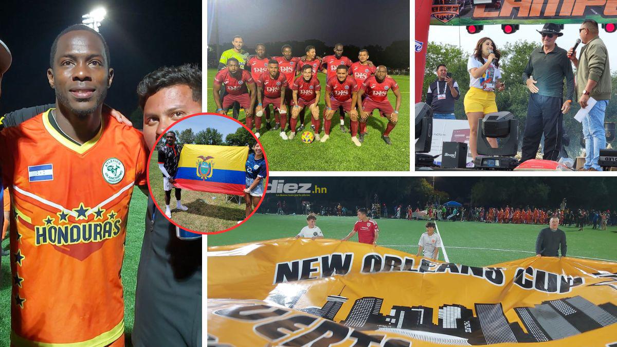 El festejo de Maynor, el discurso del “Lobo” Guevara y las famosas periodistas que robaron miradas en la New Orleans Cup