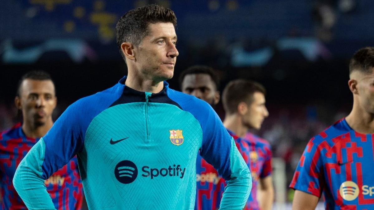 El gesto de Lewandowski luego de sufrir dolorosa eliminación en la Champions League contra el Bayern Múnich