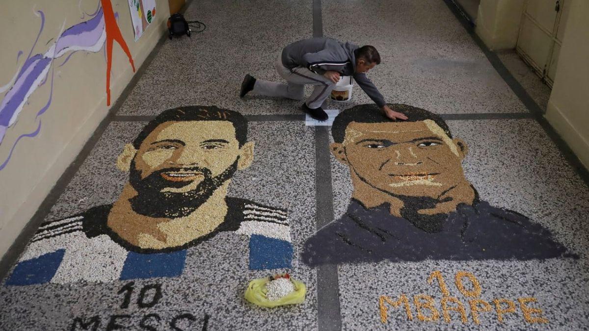 Estrellas junto a David Suazo, los nervios de Antonela, presidentes y carteles de Messi: así se vivió la previa del Argentina-Francia