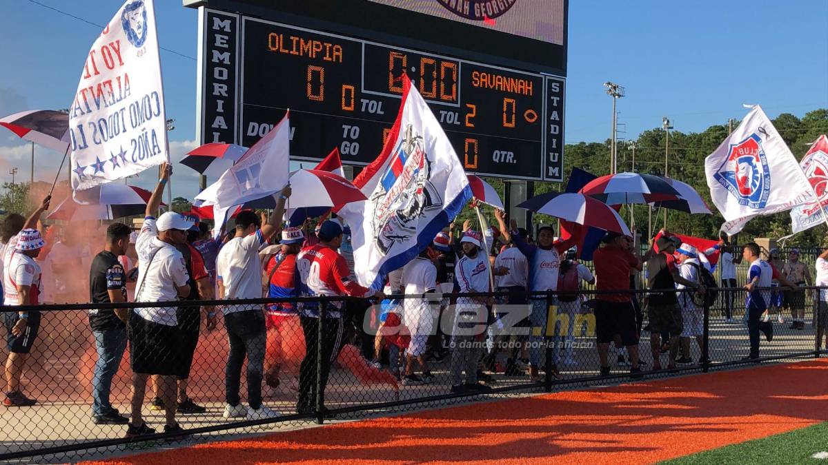 Gran ambiente en el primer partido de Olimpia en su gira por Estados Unidos: Carlo Costly enfrentó a su ex y fue ovacionado