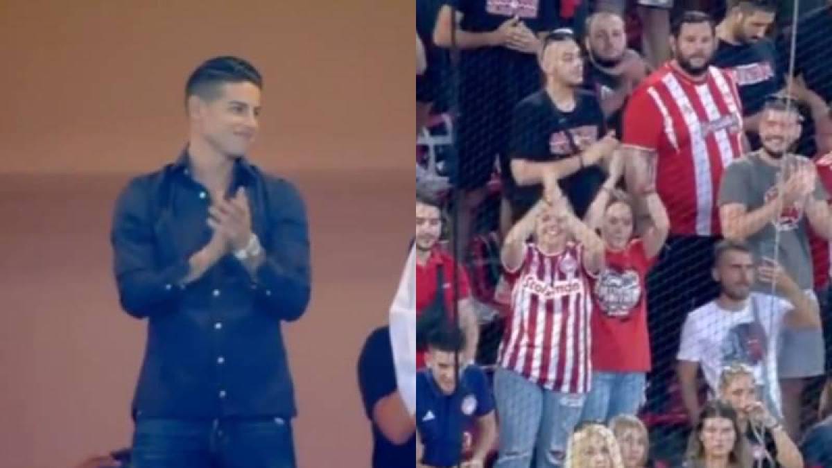 Así fue el reencuentro de James Rodríguez y Marcelo en el Olympiacos... ¡y la mala noticia que recibió sin haber debutado!