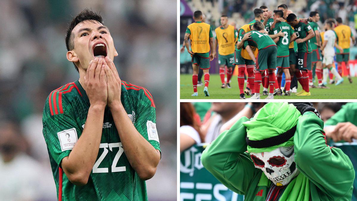 ¡No hay ni cuarto partido! Después de 44 años México quedó eliminado en fase de grupos de una Copa del Mundo