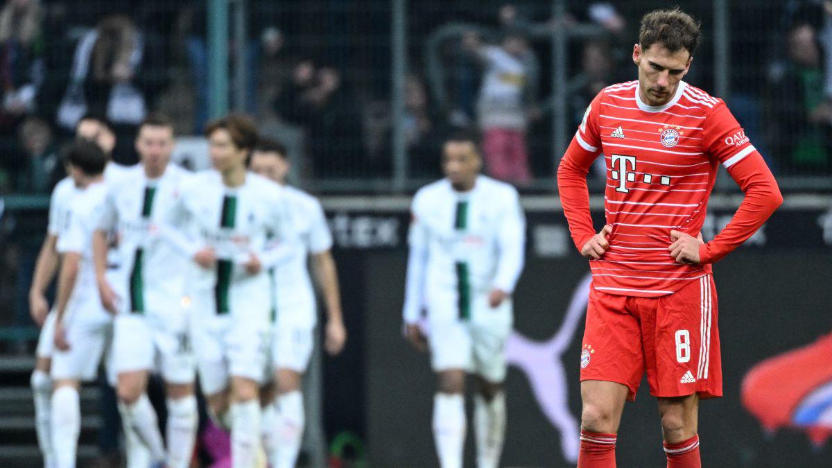 ¡Dejan el liderato libre! El Bayern de Múnich pierde ante el Borussia Mönchengladbach tras jugar 80 minutos con uno menos