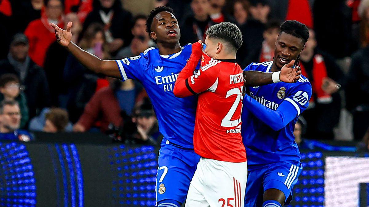 ¡Aumenta la polémica! Filtran desde el interior del Benfica lo que le dijo Prestianni a Vinicius