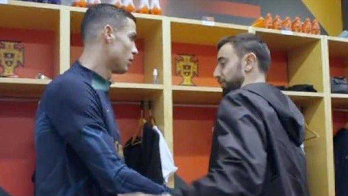 ¿Son enemigos? Bruno Fernandes contradice a Cristiano Ronaldo sobre el “aire fresco” de Portugal; y el polémico festejo de un gol