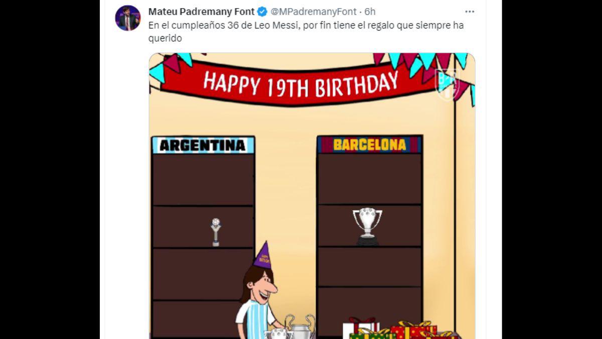 El mundo se rinden ante Messi en su cumpleaños 36: Mbappé el más sentimental; Barcelona, Inter Miami y PSG sorprenden