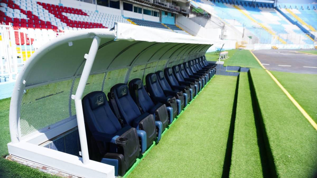 ¡Con otra cara! Así luce la grama del Estadio Nacional Chelato Uclés tras el control de las dos plagas