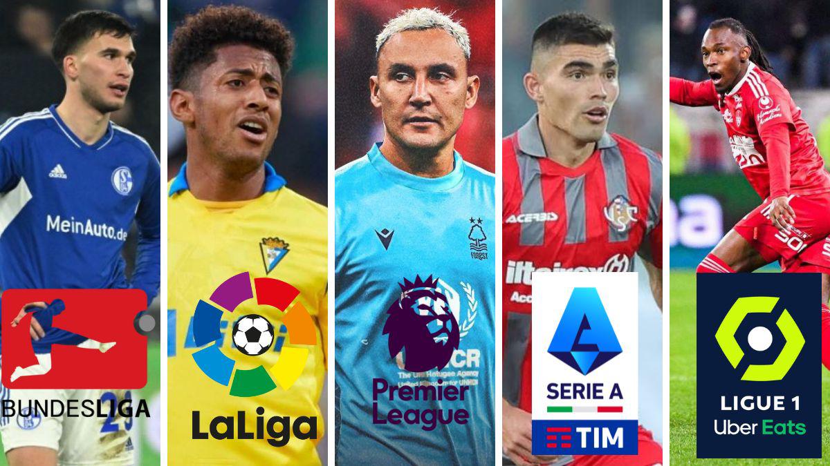 Varios jugadores de Concacaf: Los equipos históricos que están cerca de descender de las cinco grandes ligas de Europa