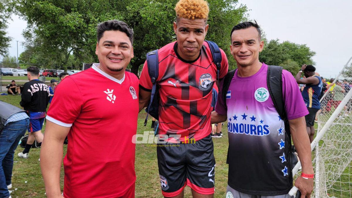 ¡Hermosa periodista se roba el show! Leyendas del fútbol hondureño deleitan con su talento en la IV edición de la New Orleans Cup