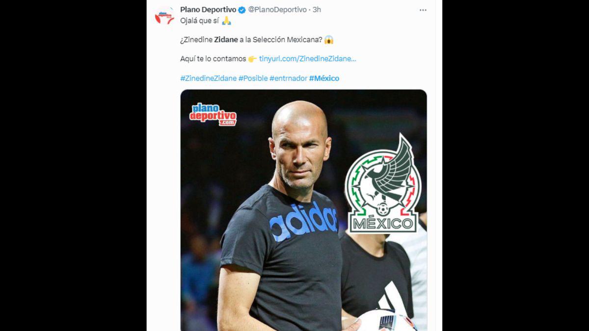 Zinedine Zidane es el favorito para dirigir a la Selección de México luego de la Copa Oro: Así reacciona la prensa mexicana