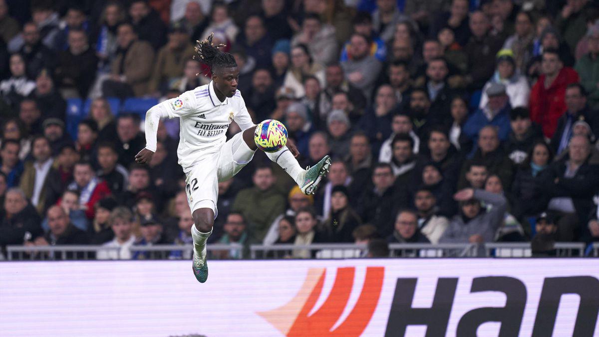 Camavinga ha disputado 35 partidos entre todas las competiciones con el Real Madrid esta temporada.