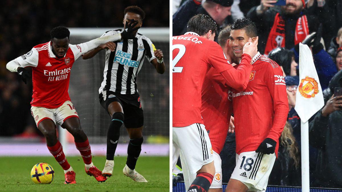 Newcastle frena al Arsenal en la Premier League y Manchester United juega mejor sin Cristiano Ronaldo; Rashford anda on fire