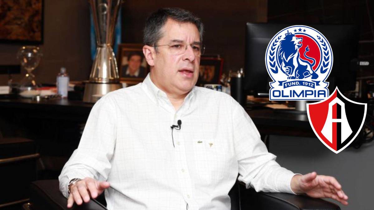 Rafael Villeda, presidente del Olimpia, comenta si son favoritos ante el Atlas y revela su pronóstico para esta noche