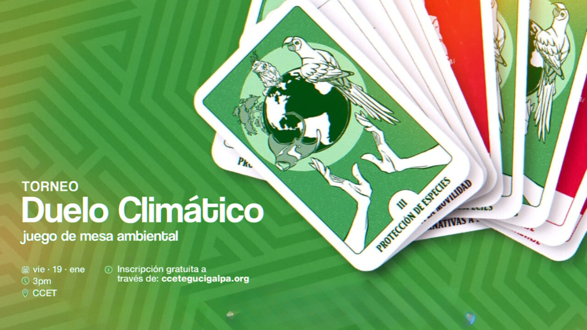 CCE en Tegucigalpa organiza torneo de Duelo Climático, juego de mesa hondureño, y otras actividades