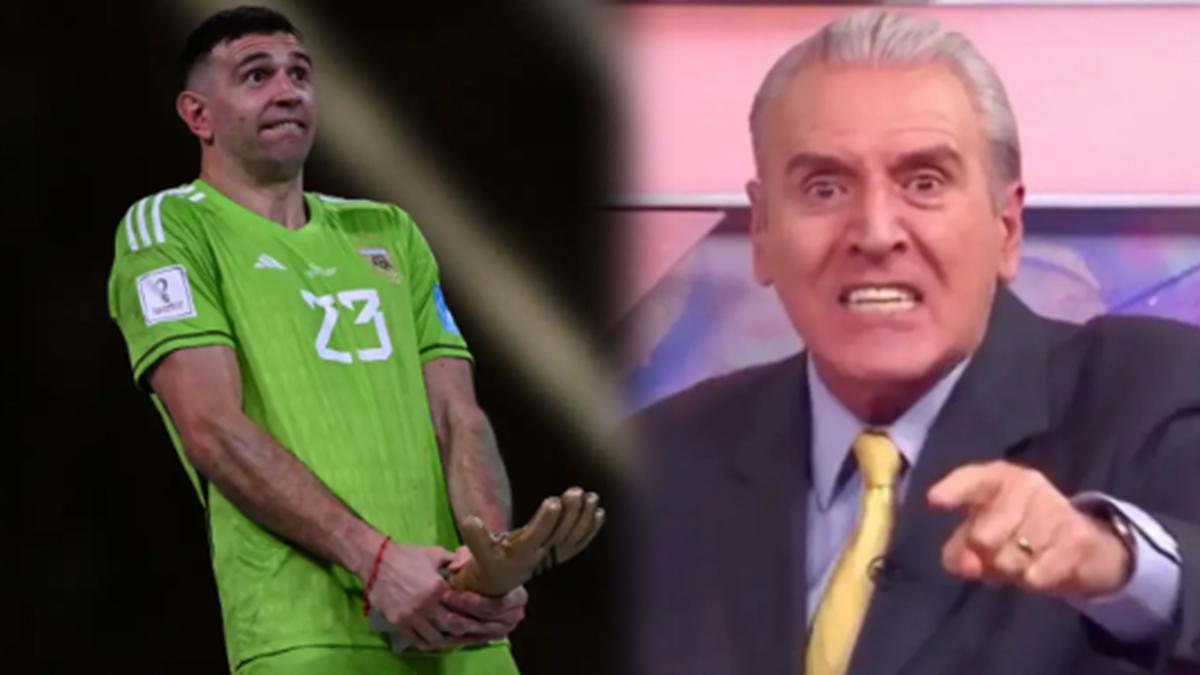 Las durísimas palabras del periodista mexicano Carlos Albert para el ‘Dibu’ Martínez por su polémico gesto tras ganar el Mundial