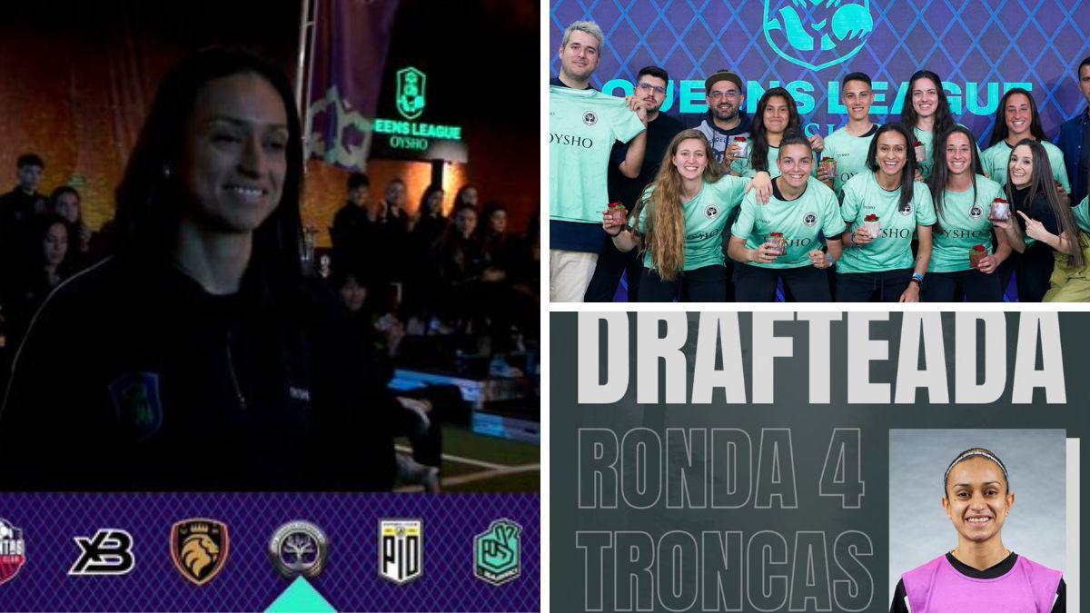 La futbolista hondureña Eybis Medina ficha con Troncos FC para jugar en la primera edición de la Queens League