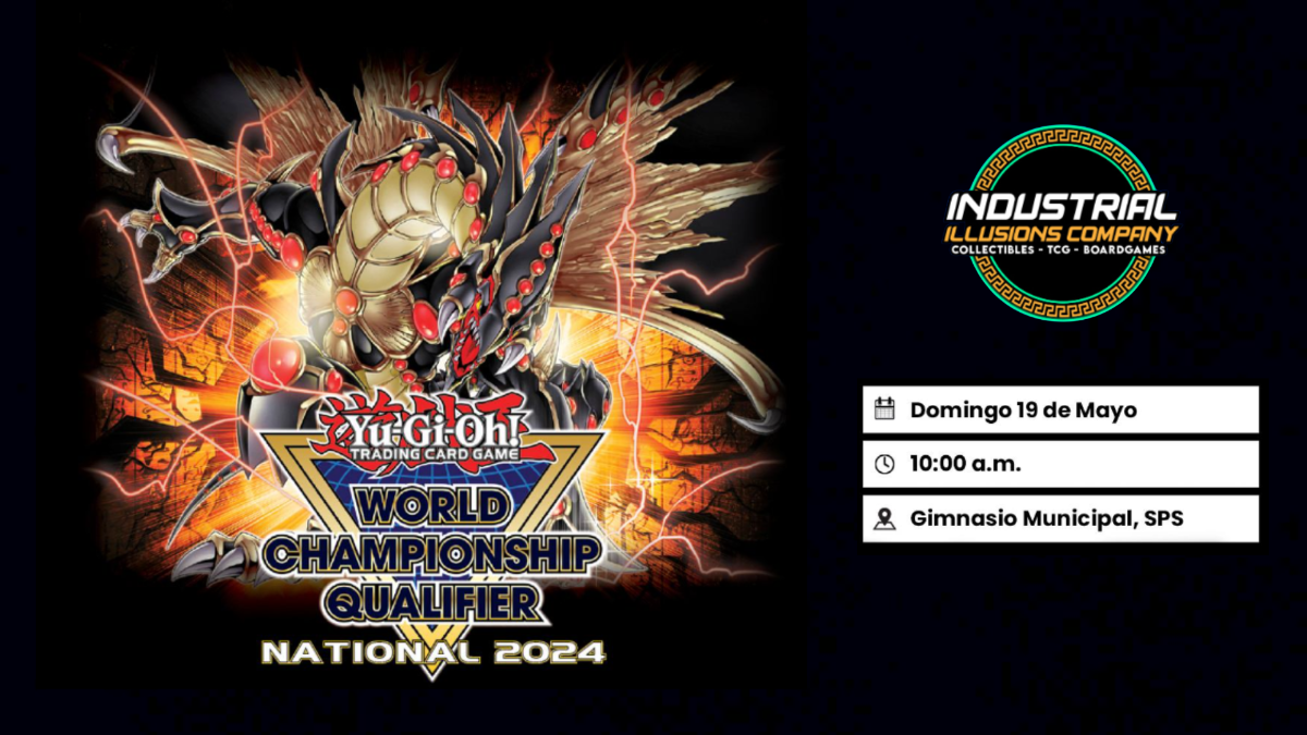 Industrial Illusions Company se prepara para el WCQ - National de Yu-Gi-Oh! este 19 de mayo en SPS