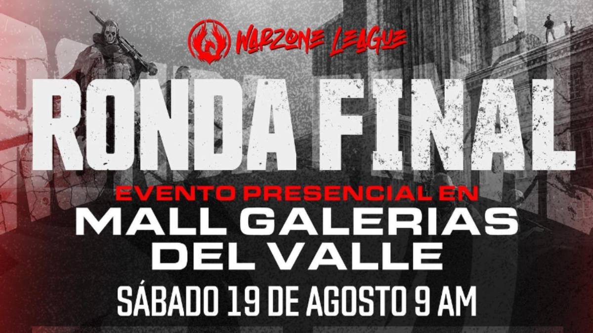Épico final de la Warzone League de Finde Gaming este 19 de agosto en Galerías del Valle, San Pedro Sula