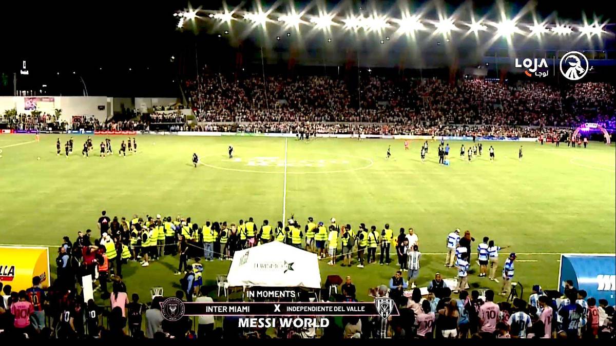 Burlas y risas: Lo insólito que vivió Messi y el Inter Miami contra Independiente del Valle en Puerto Rico