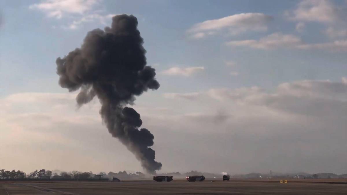 Tragedia en Corea del Sur: 179 muertos tras estrellarse un avión y la presunta causa del terrible accidente