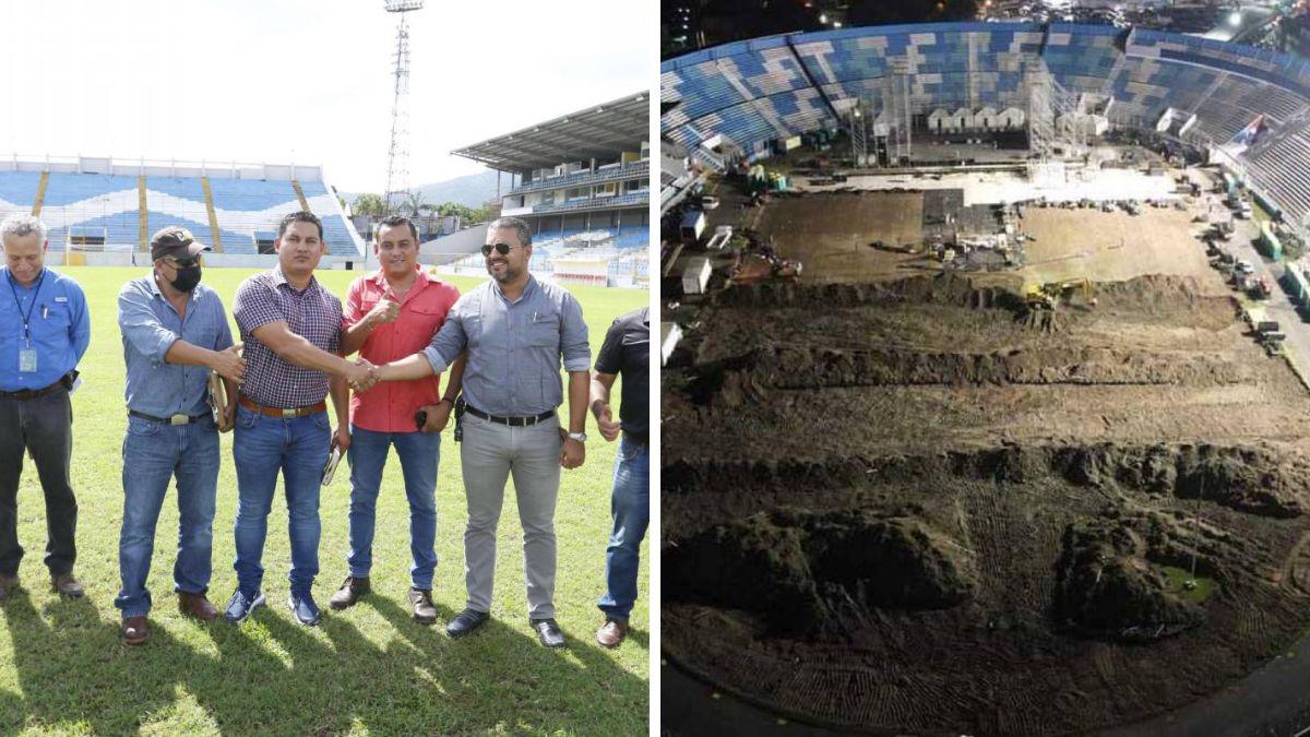 Así como en el estadio Chelato Uclés de Tegucigalpa, serán los trabajos realizados en el Morazán de San Pedro Sula.