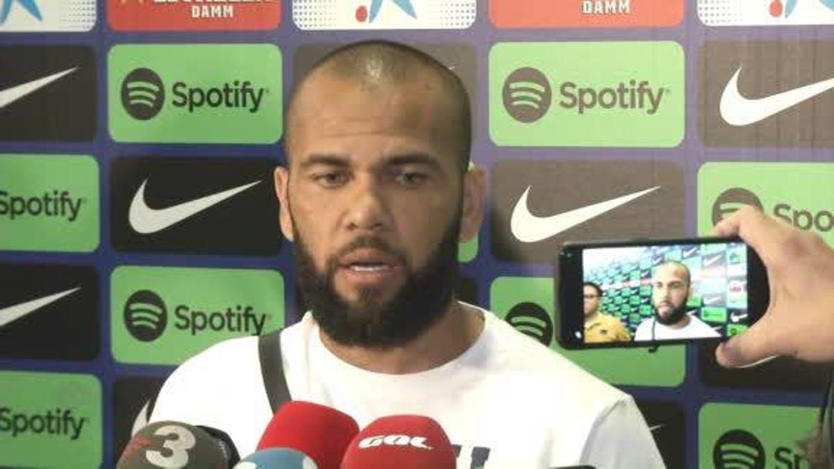 Dani Alves en su regreso a Barcelona: Sorprendido por los fichajes, esto dijo sobre Messi y el chiste con el Real Madrid