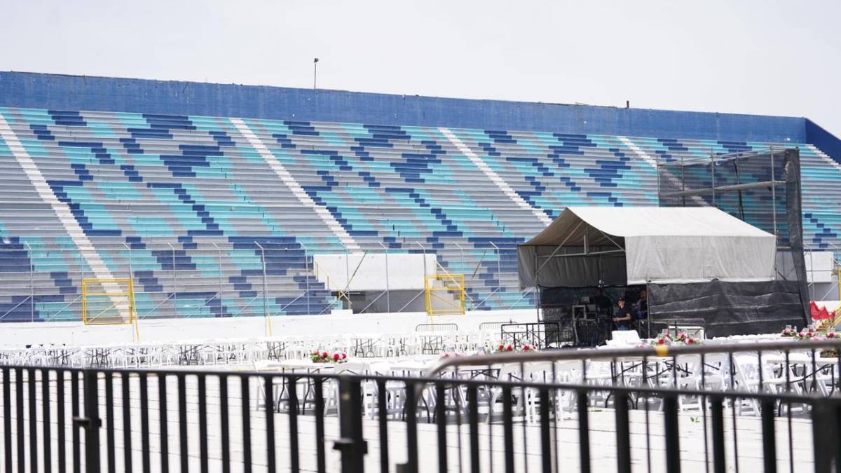 Más de 40 millones tirados: alcaldía de San Pedro Sula maltrata el estadio Morazán por un concierto