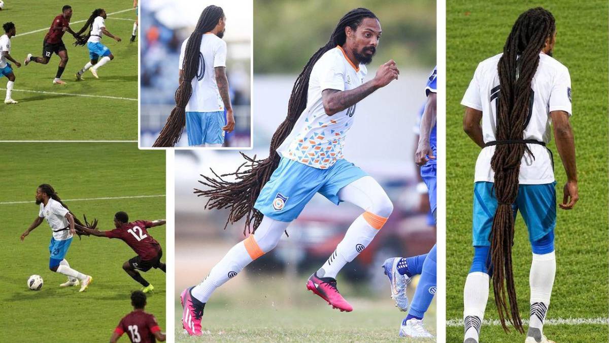 Concacaf: las insólitas rojas que provocó jugador de 1.5 metros por sus trenzas