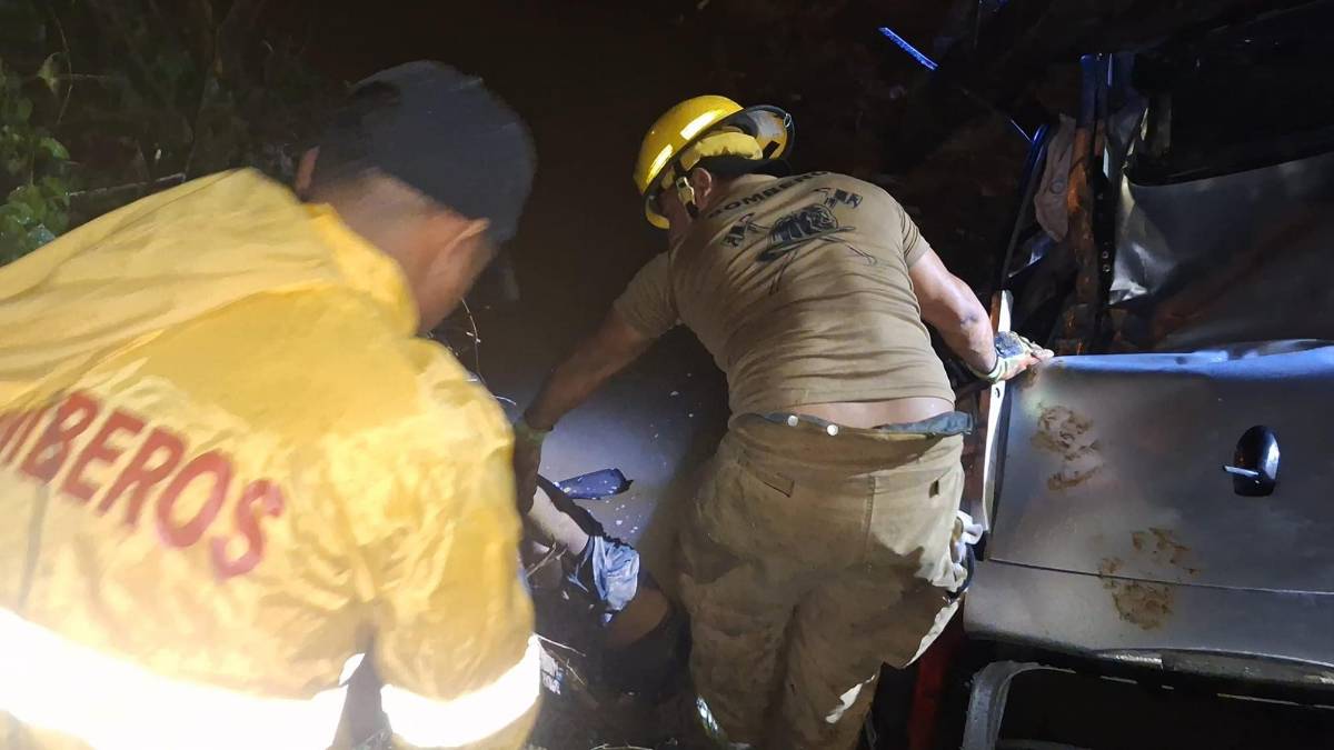 Sensibles imágenes del accidente donde falleció Demetri Gordon, futbolista del Olimpia