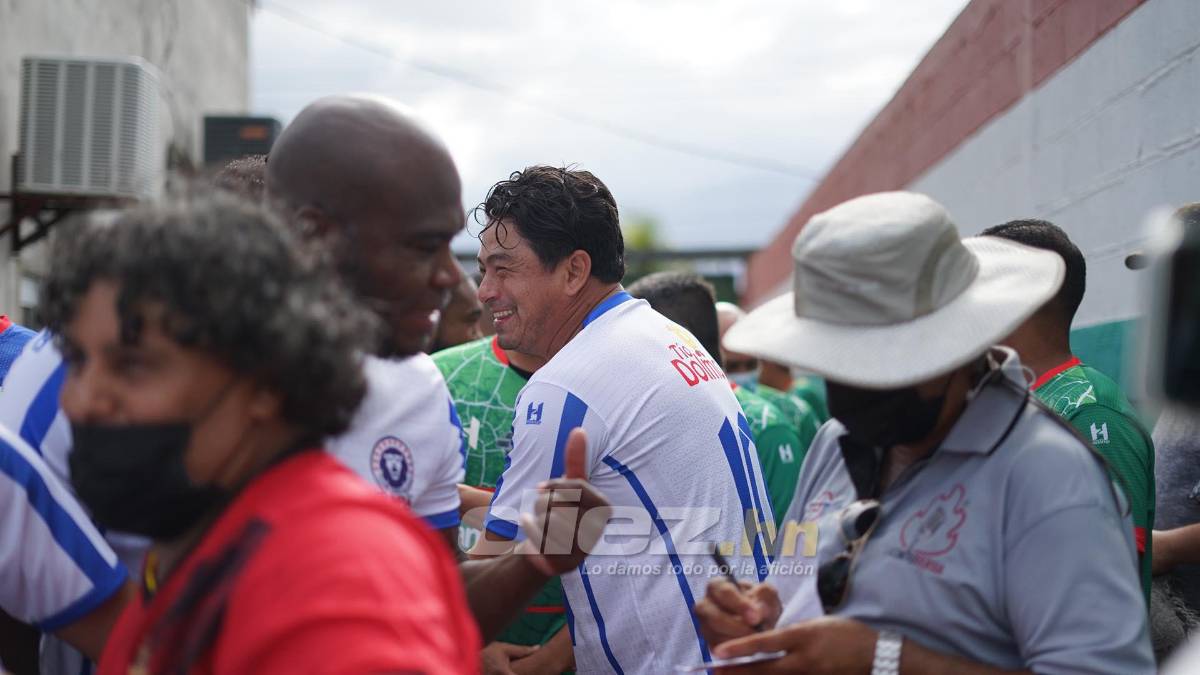 Imperdible: así lucen las exfiguras de Marathón y Olimpia que disputaron un partido de leyendas en San Pedro Sula