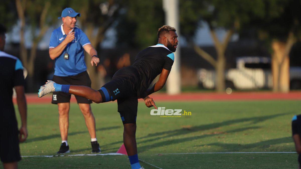 Con fuerza en el ataque: El once inicial de Honduras que Diego Vázquez mandará para enfrentar a México en la Copa Oro